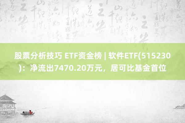 股票分析技巧 ETF资金榜 | 软件ETF(515230)：净流出7470.20万元，居可比基金首位