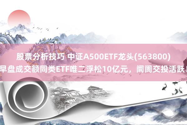 股票分析技巧 中证A500ETF龙头(563800)早盘成交额同类ETF唯二浮松10亿元，阛阓交投活跃！